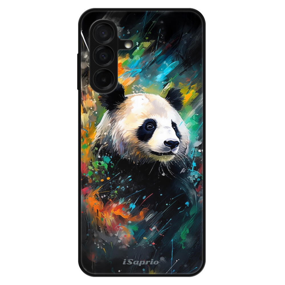 Lesklé puzdro Exclusive iSaprio - Abstract Panda - Samsung Galaxy A26
