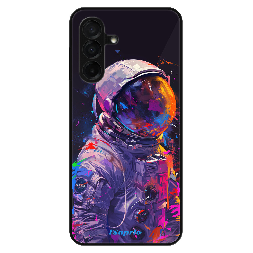 Lesklé puzdro Exclusive iSaprio - Neon Astronaut - Samsung Galaxy A26