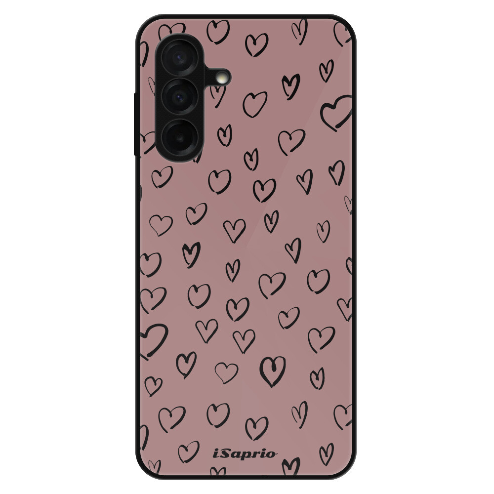 Lesklé puzdro Exclusive iSaprio - Heart Dark - Samsung Galaxy A26