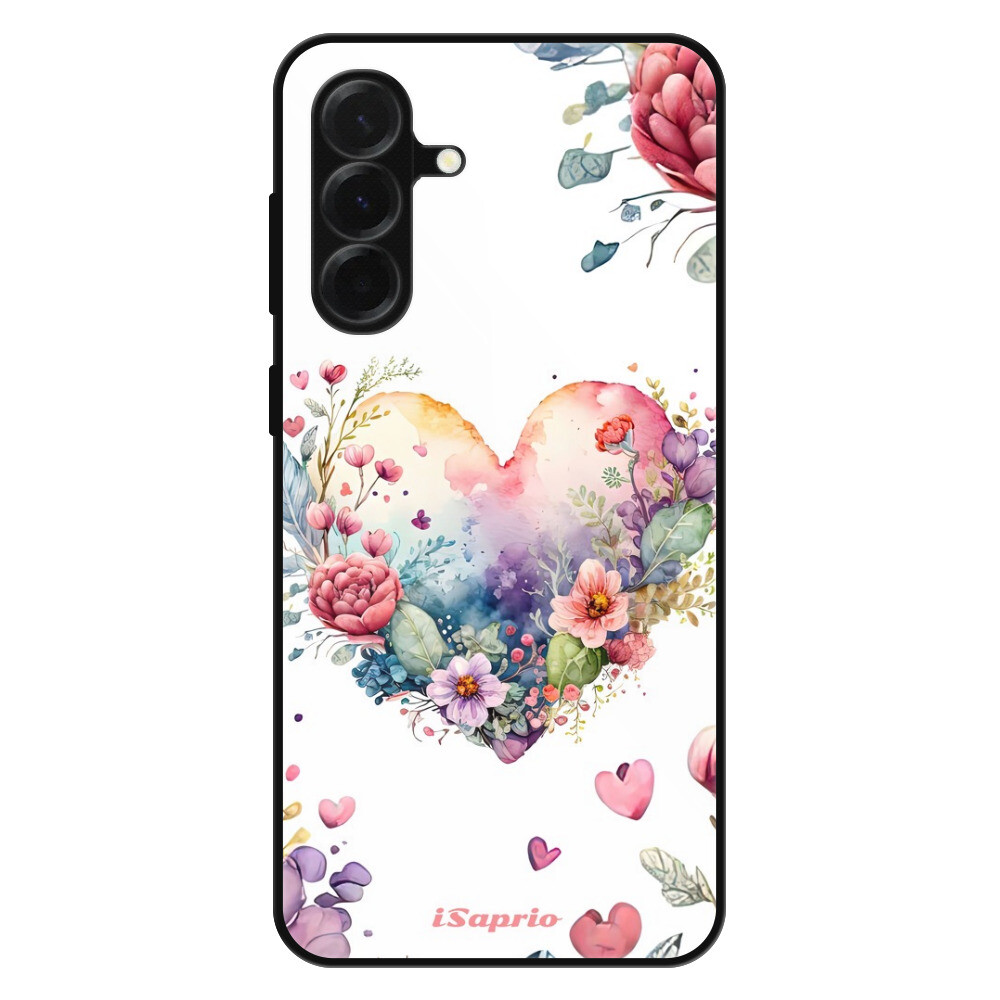 Lesklé puzdro Exclusive iSaprio - Floral Heart - Samsung Galaxy A36