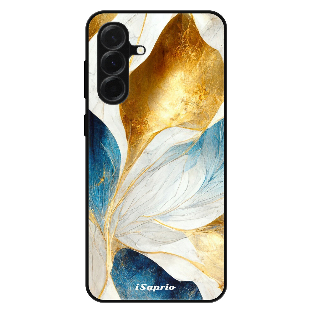 Lesklé puzdro Exclusive iSaprio - Blue Leaves - Samsung Galaxy A36