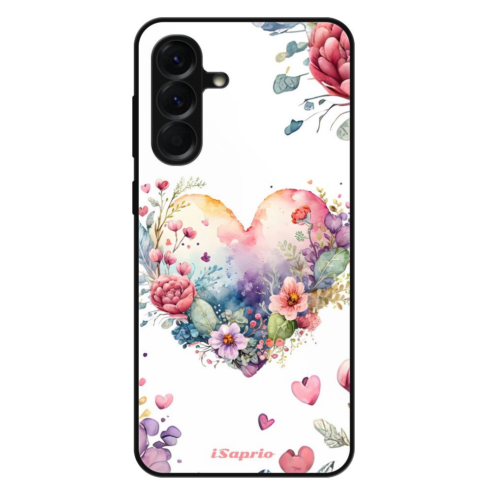 Lesklé puzdro Exclusive iSaprio - Floral Heart - Samsung Galaxy A56