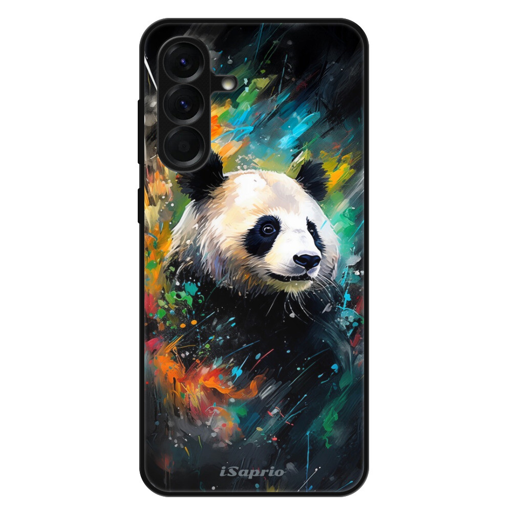 Lesklé puzdro Exclusive iSaprio - Abstract Panda - Samsung Galaxy A56