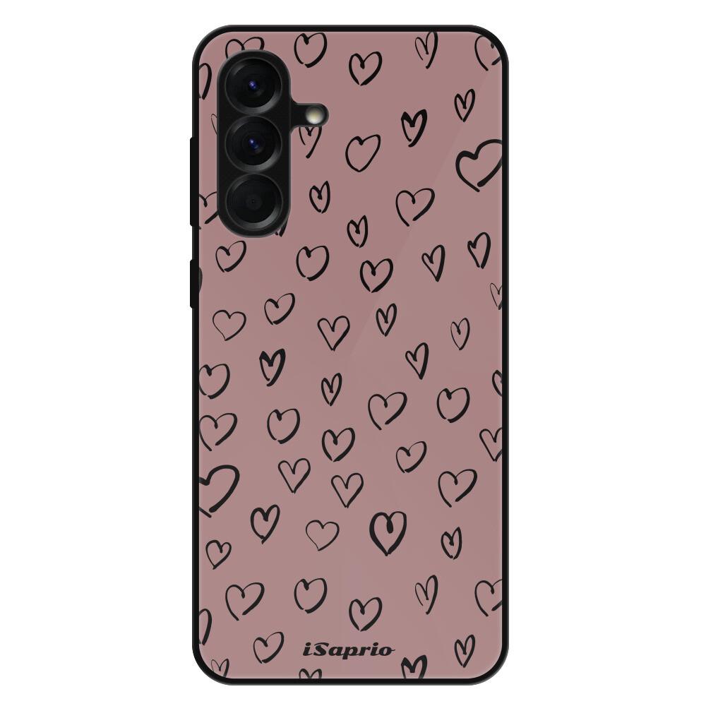 Lesklé puzdro Exclusive iSaprio - Heart Dark - Samsung Galaxy A56