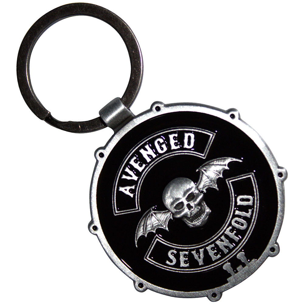 Deathbat Crest Drum Double-Sided