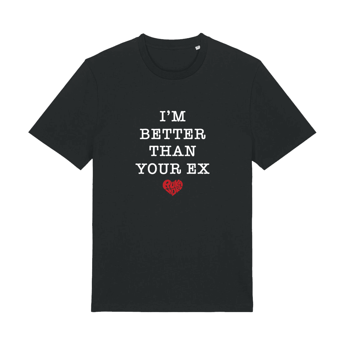 Ruka Hore tričko I'm Better Than Your Ex Čierna XS