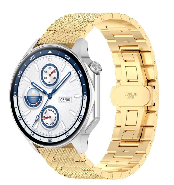 eses Kovový remienok pre Garmin - Zlatý, 20 mm