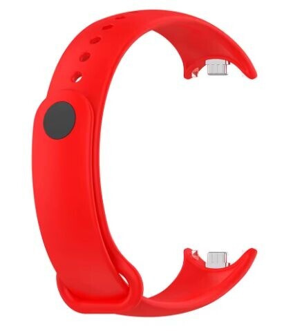 eses Silikónový remienok pre Xiaomi Smart Band 8 a Smart Band 9 - Červený