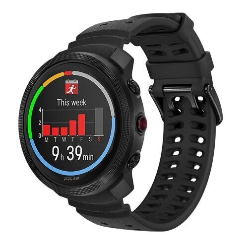 eses Silikónový remienok pre Polar Vantage M3 a Polar Grit X2 Pro - Čierny