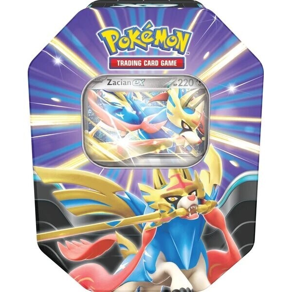 Kartová hra Pokémon TCG: Slashing Legends Tin Zacian ex (Pokémon) Zacian ex