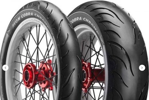 Avon COBRA Chrome Rear 180/55 R18 Z