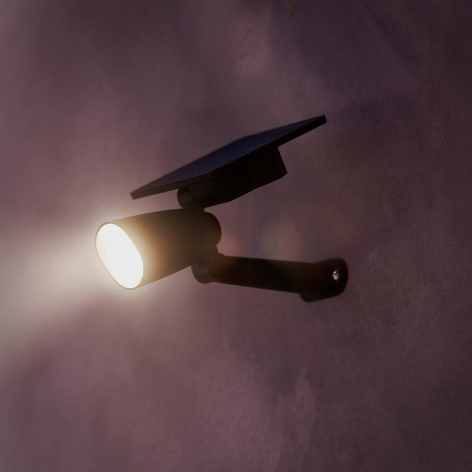 Philips LED reflektor vonkajší Ashlyn, čierny, IP44