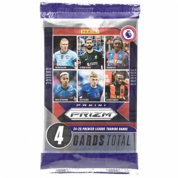 Panini 2024-2025 Panini Prizm Premier League Soccer Retail balíček - futbalové karty