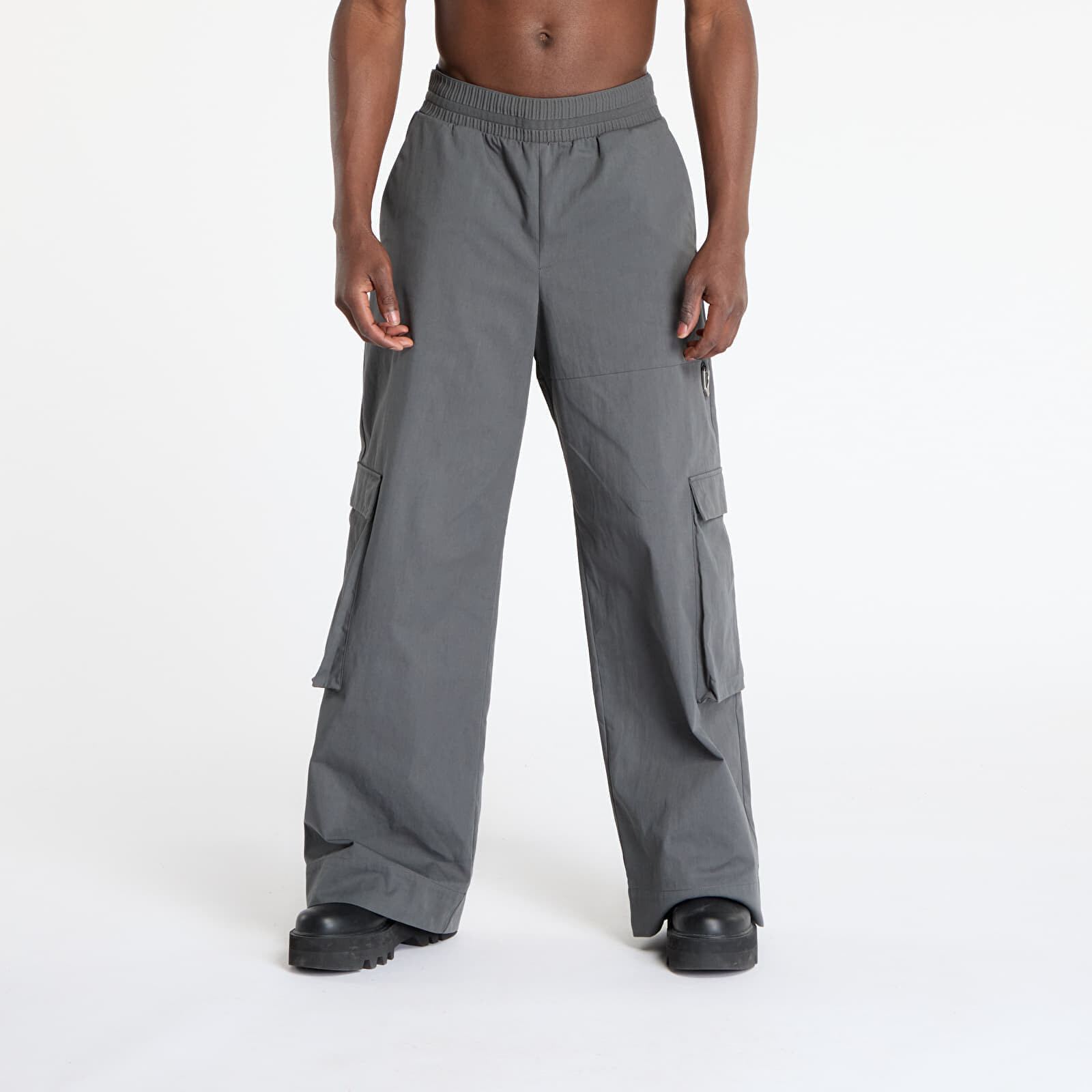 Kalhoty HELIOT EMIL Pulsar Cargo Dark Grey M