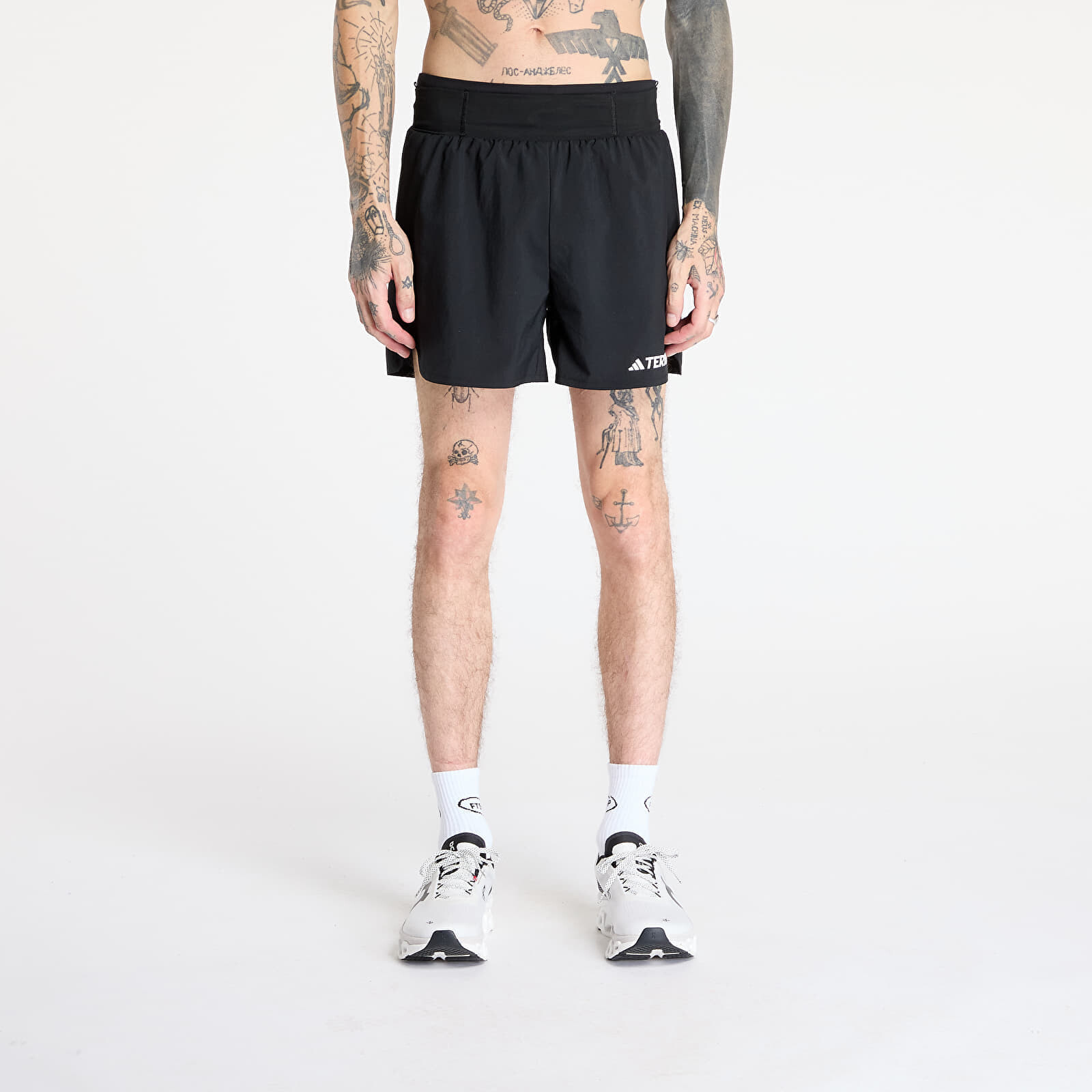 Šortky adidas Terrex Xperior Shorts Black/ Black/ Black S