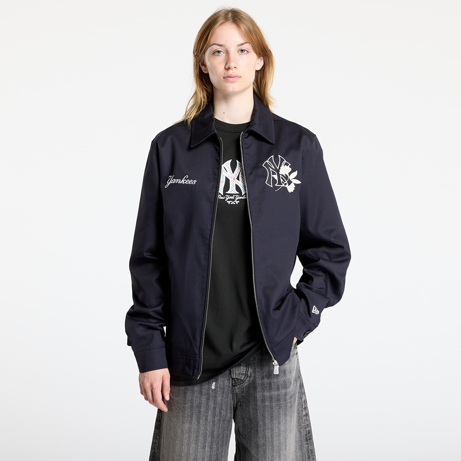 Bunda New Era New York Yankees MLB Collared Jacket UNISEX Navy L