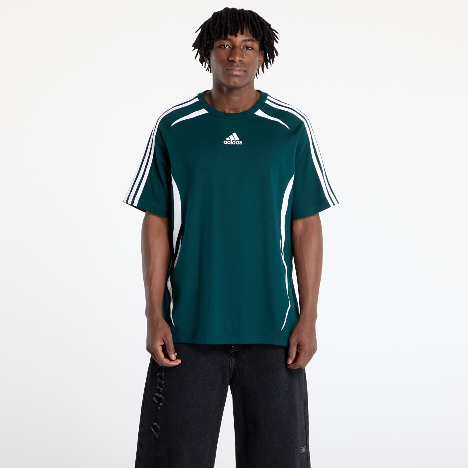 Tričko adidas Teamgeist Cotton T-Shirt Aurora Ivy S