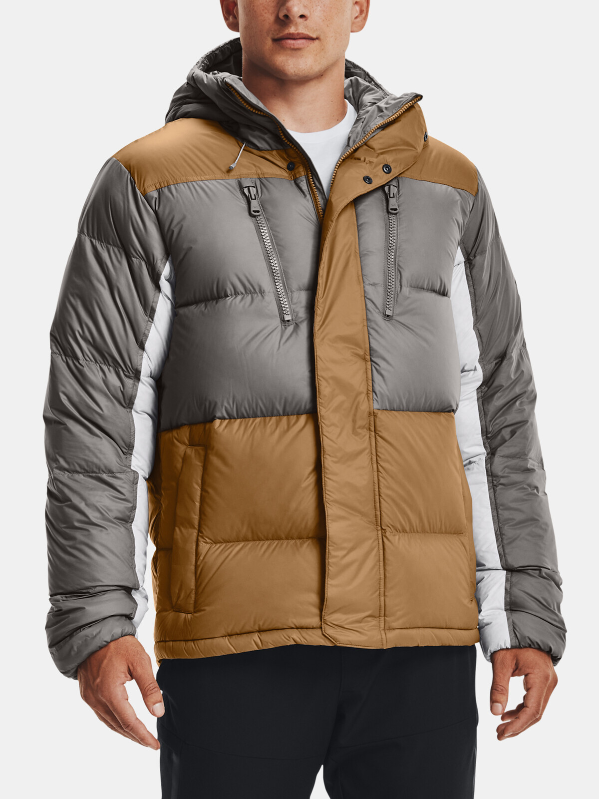 Under Armour Jacket UA CGI Down Blocked Jkt-BRN - Mens