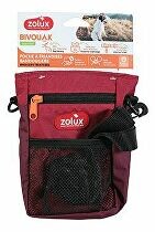 Kapsička na pamlsky BIVOUAK s popruhem červená Zolux VÝPREDAJ