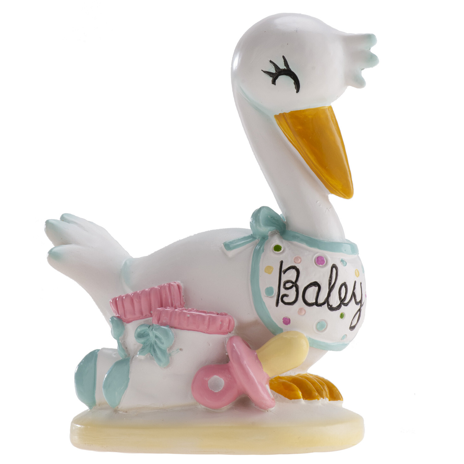 Dekora Figúrka na tortu - Bocian Baby 10 cm