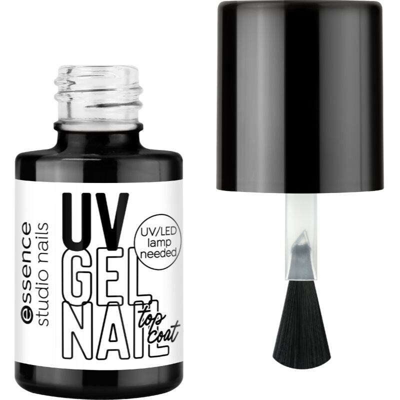 essence studio nails UV GEL NAIL vrchný lak na nechty odtieň 01 perfect ending 5 ml