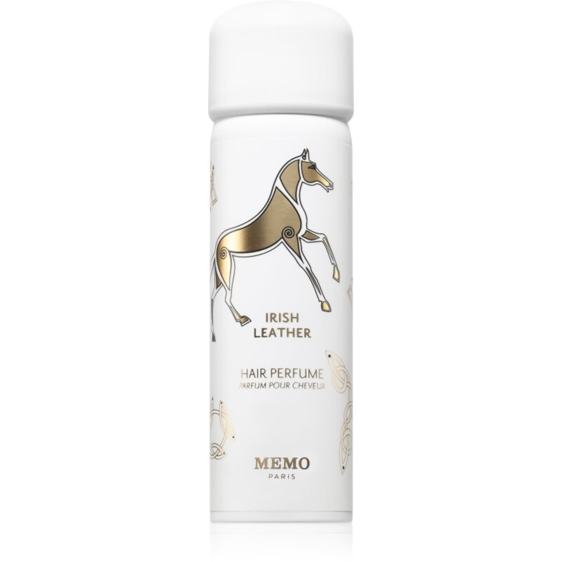 Memo Paris Irish Leather parfumovaná hmla do vlasov unisex 80 ml