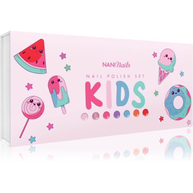 NaniNails NANI Kids Nail Polish Set sada lakov na nechty pre deti