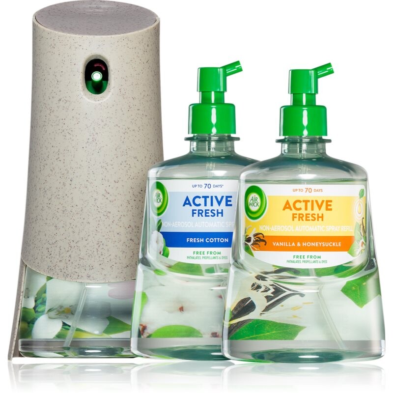 Air Wick Active Fresh 280 days Fragrance Set darčeková sada