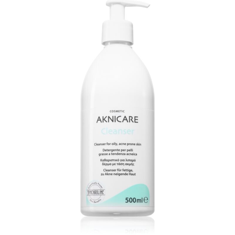 Synchroline Aknicare Cleanser čistiaci gél pre redukciu kožného mazu pre problematickú pleť, akné 50 ml