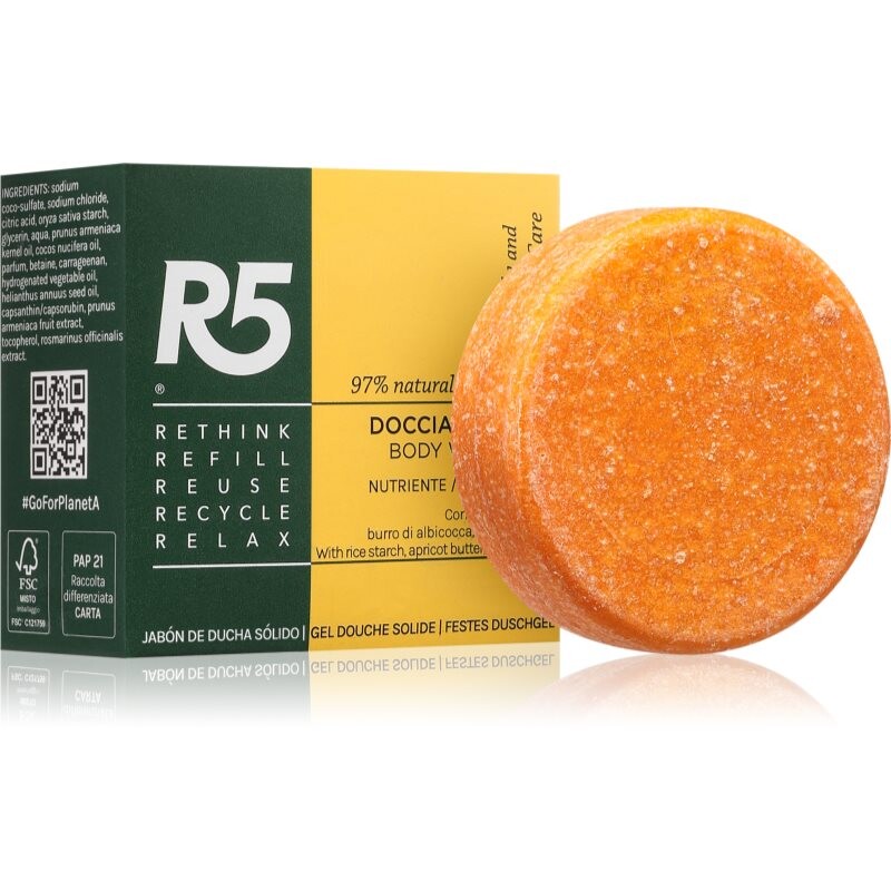 R5 Nourishing tuhý sprchový gél 70 g