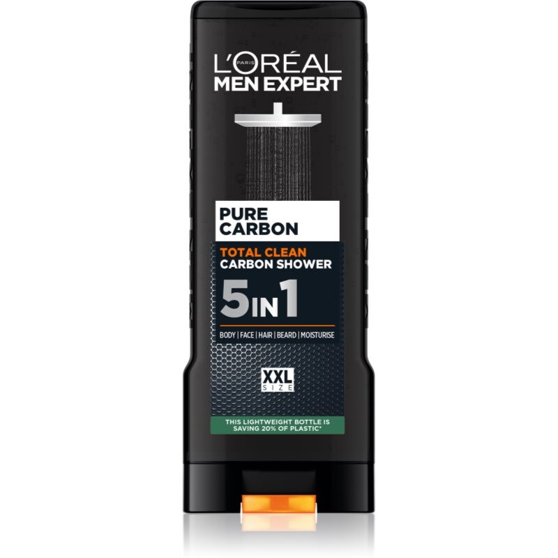 L’Oréal Paris Men Expert Carbon Protect sprchový gél 5 v 1 400 ml