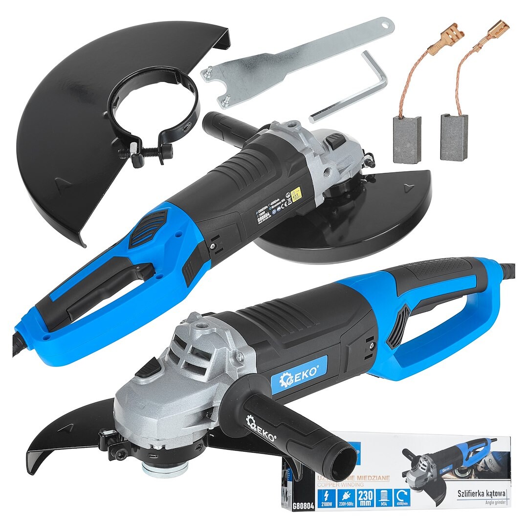 Geko Elektrická uhlová brúska 230mm 2100W G80804