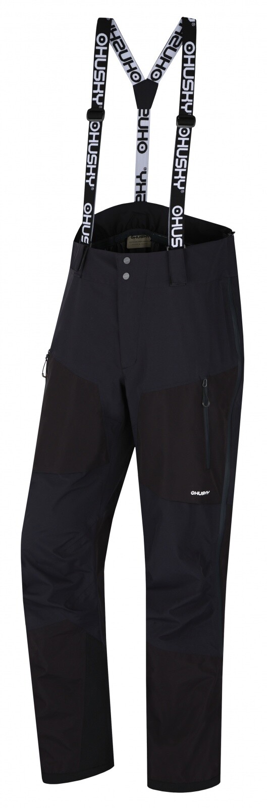 Husky Pánske hardshell nohavice Komy M black Veľkosť: L