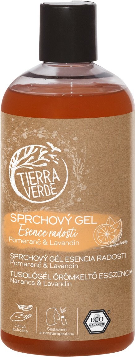 TIERRA VERDE Sprchový gél Esencia radosti 500 ml