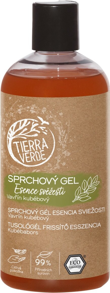 TIERRA VERDE Sprchový gél Esencia sviežosti 500 ml