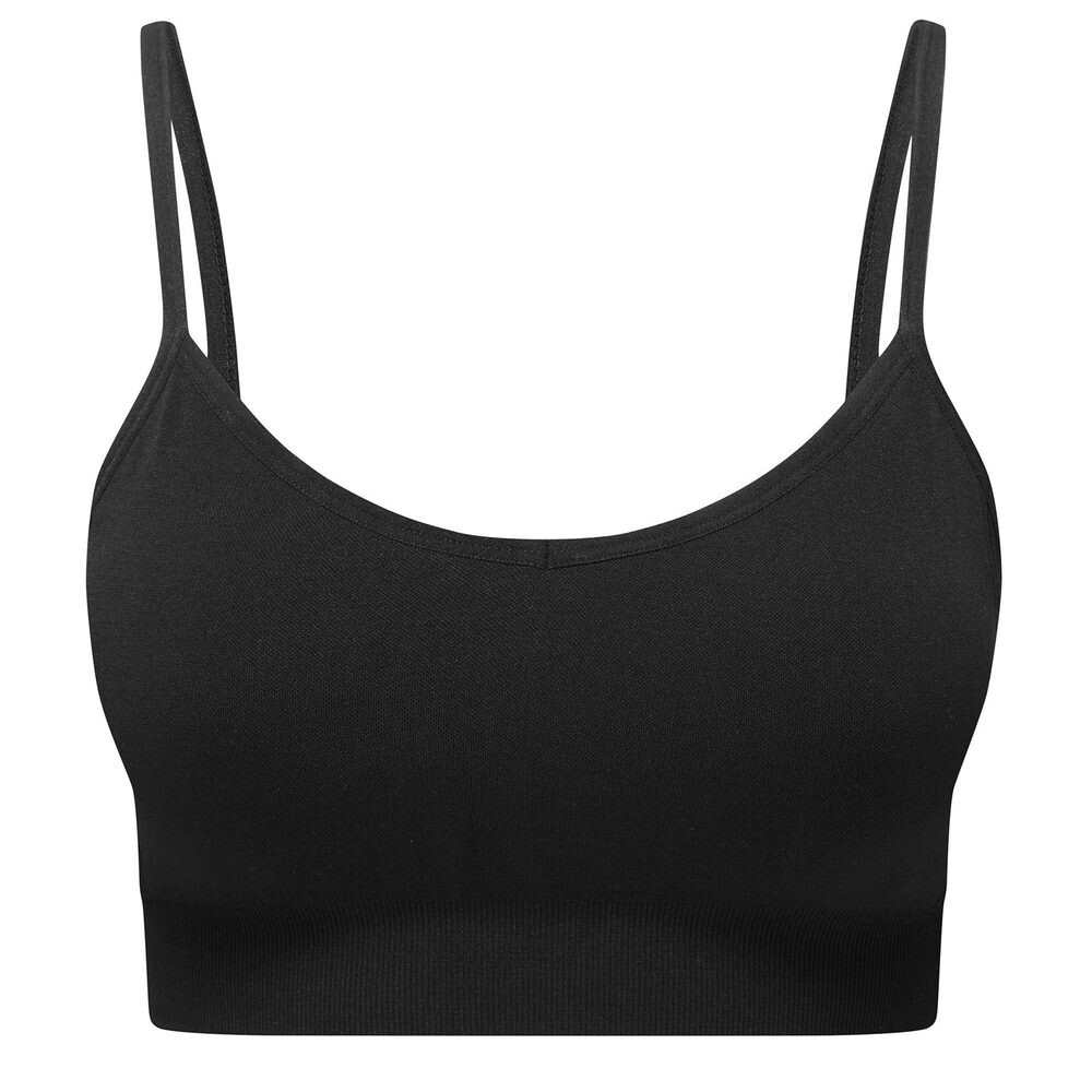 TriDri® Bezšvová športová podprsenka 3D Fit - Čierna | L