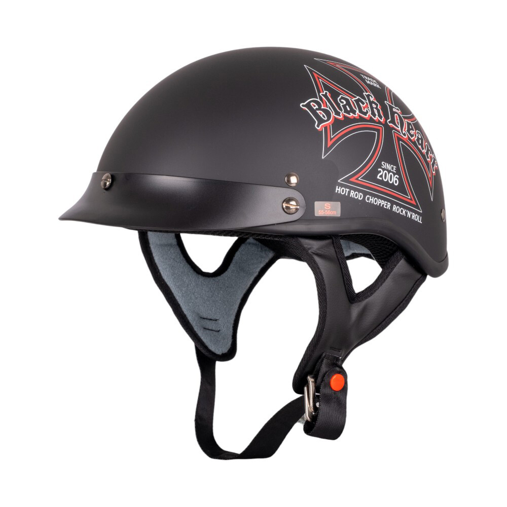 W-TEC Black Heart V531 Iron Cross čierna - S (55-56)