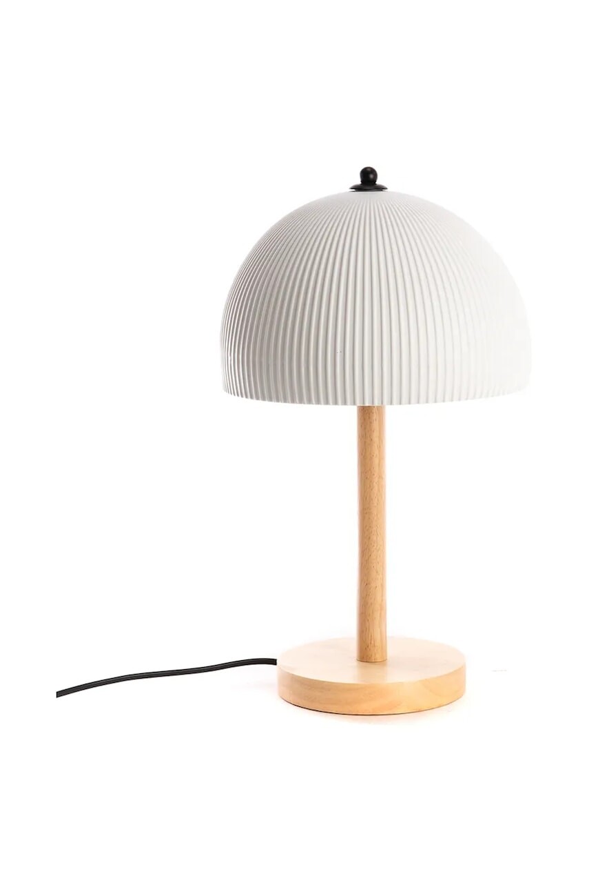 Stolná lampa home & lifestyle 24 x 42 x 24,3 cm biela farba