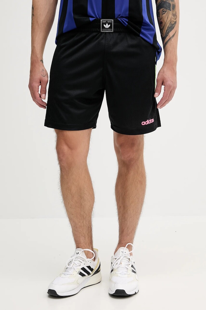 Šortky adidas Originals 96 Short čierna farba, KD2318