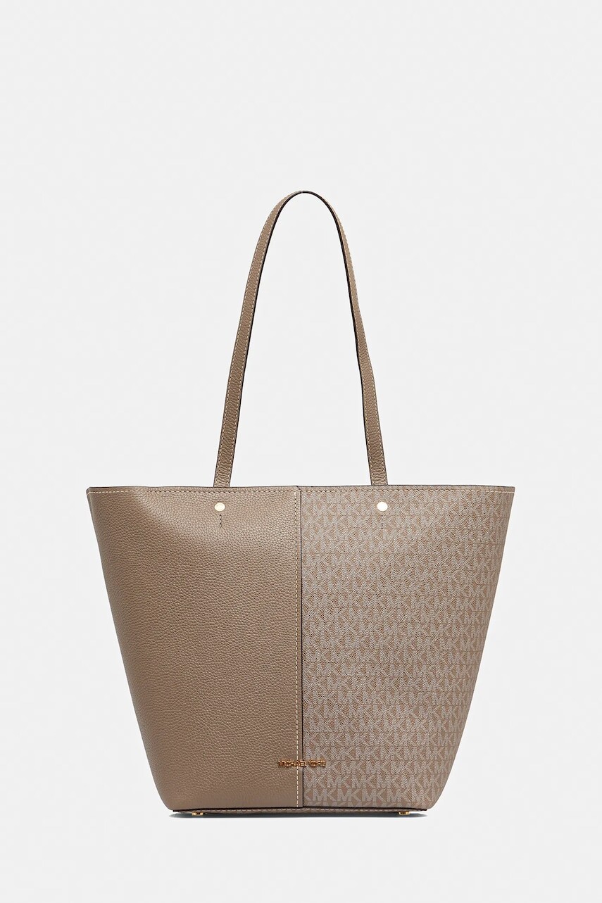 Kabelka MICHAEL Michael Kors FLORA béžová farba, 30T5GFFT3B