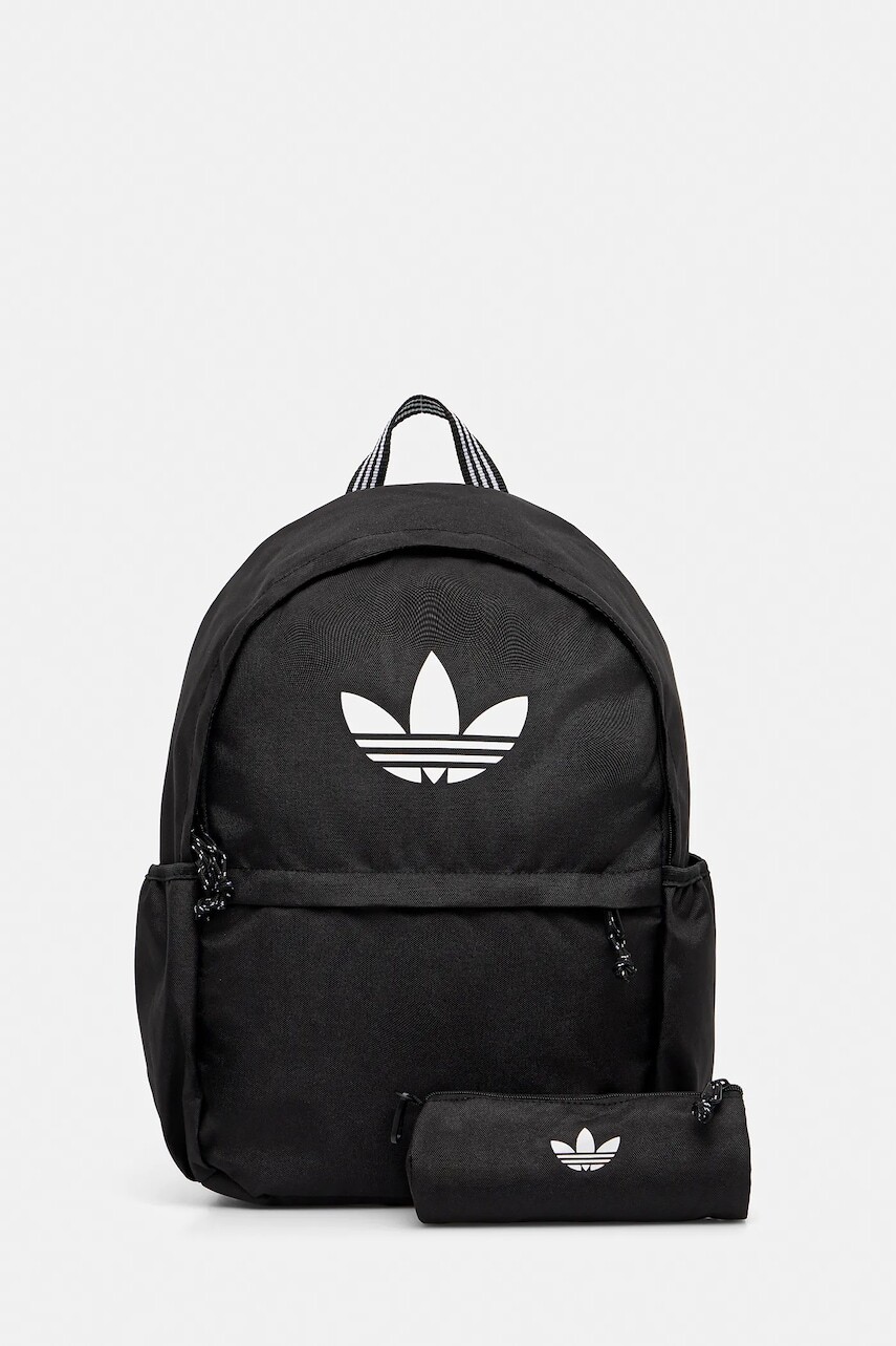 Ruksak adidas Originals čierna farba, veľký, s potlačou, JX0209