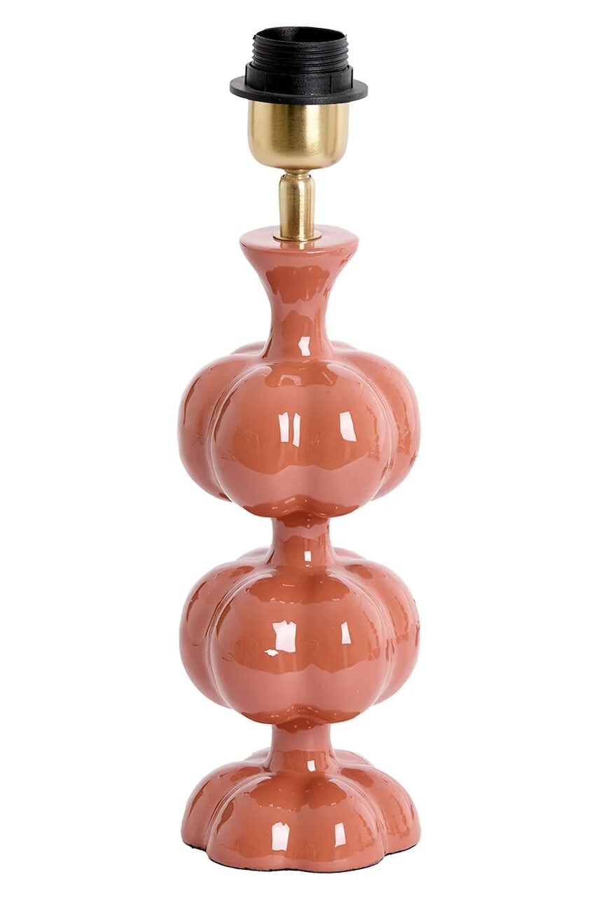 Podstavec pod stolnú lampu Light & Living Caldas oranžová farba