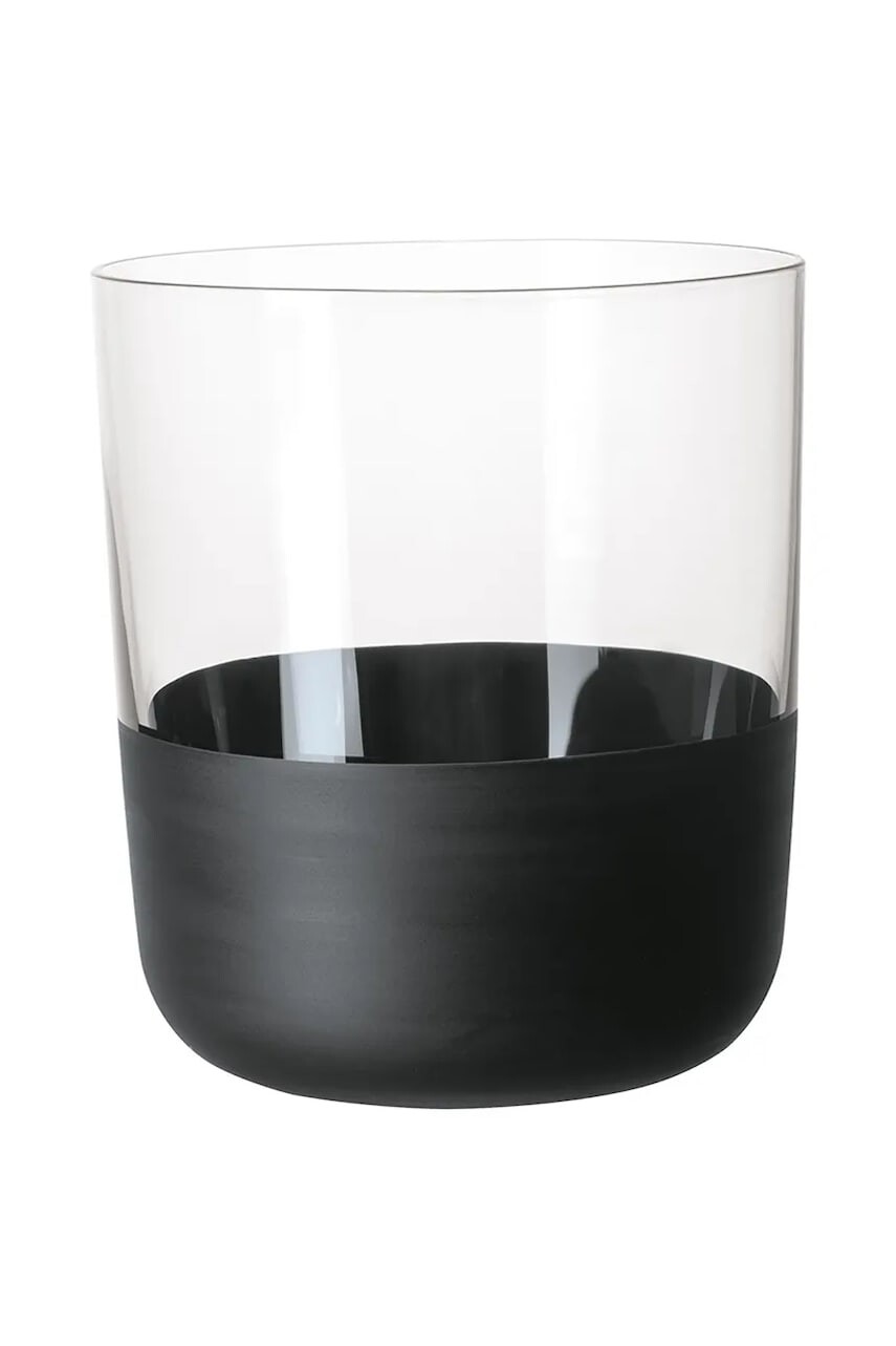Pohár na whisky Villeroy & Boch 4-pak čierna farba