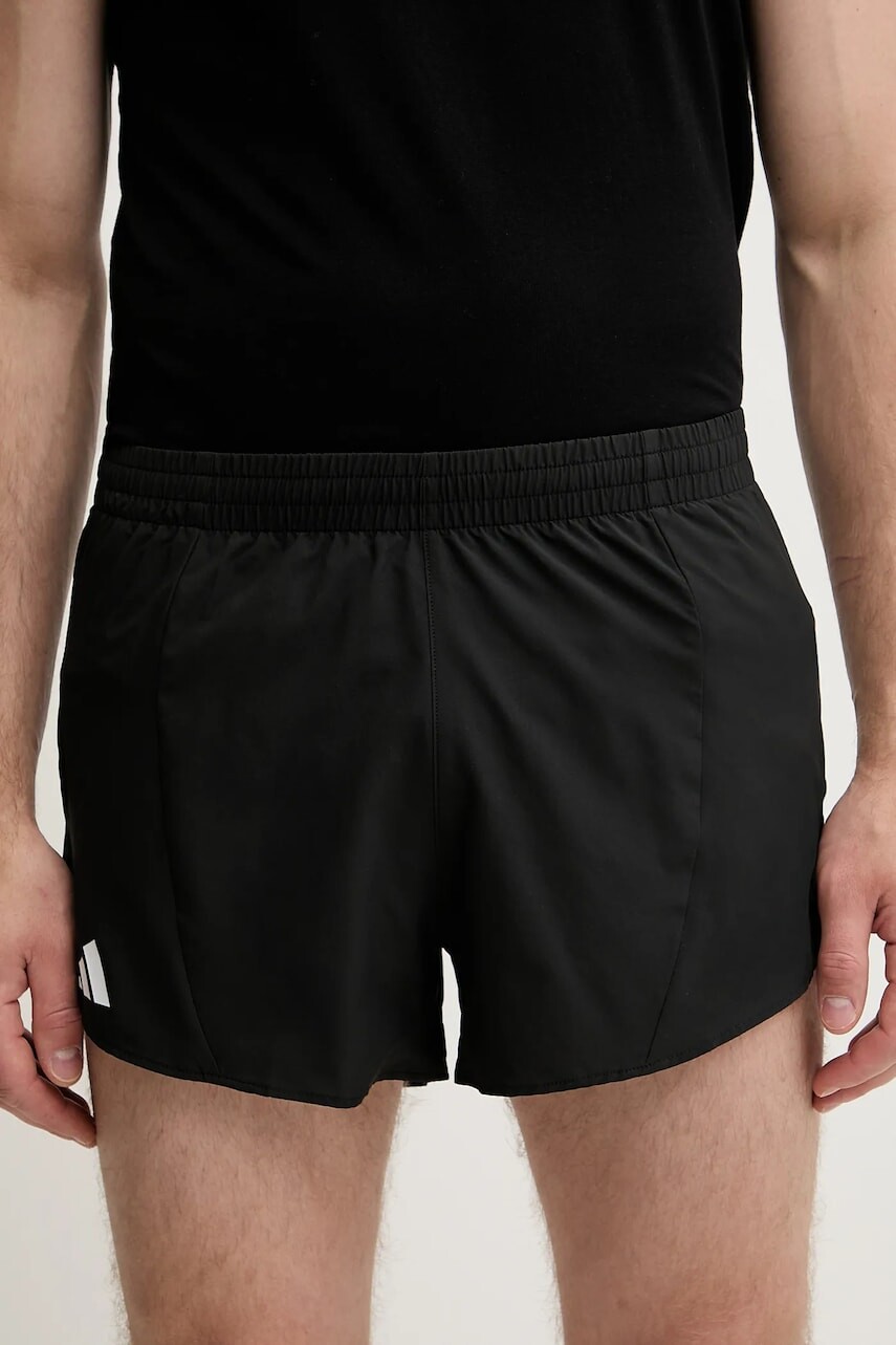 Bežecké šortky adidas Performance Adizero čierna farba, IN1159