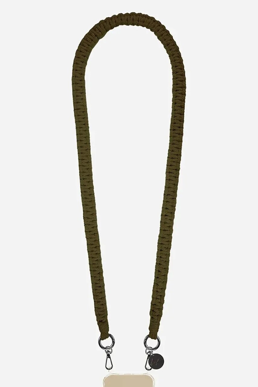 Remienok na telefón LaCoqueFrançaise 120 CM zelená farba