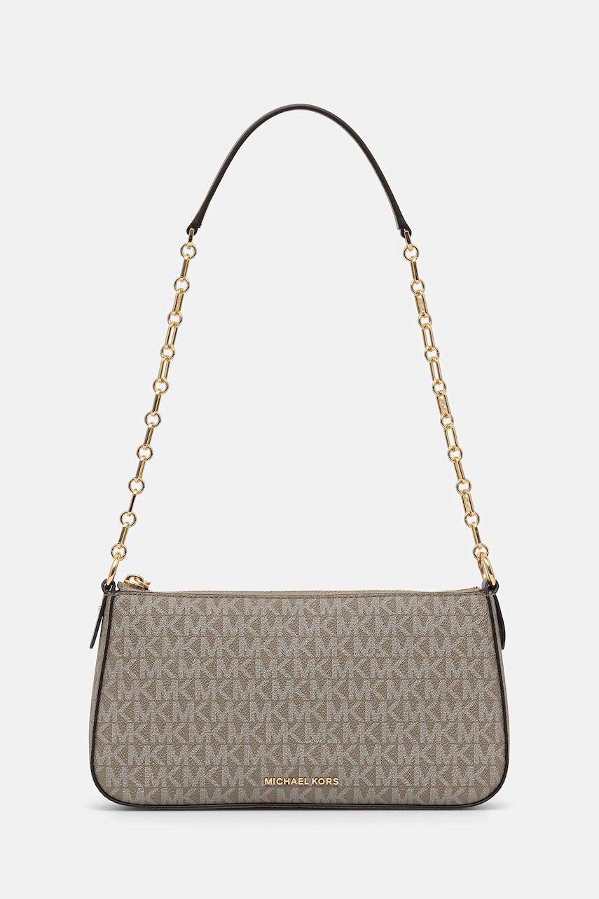 Kabelka MICHAEL Michael Kors EMPIRE béžová farba, 32T5G8EW6V