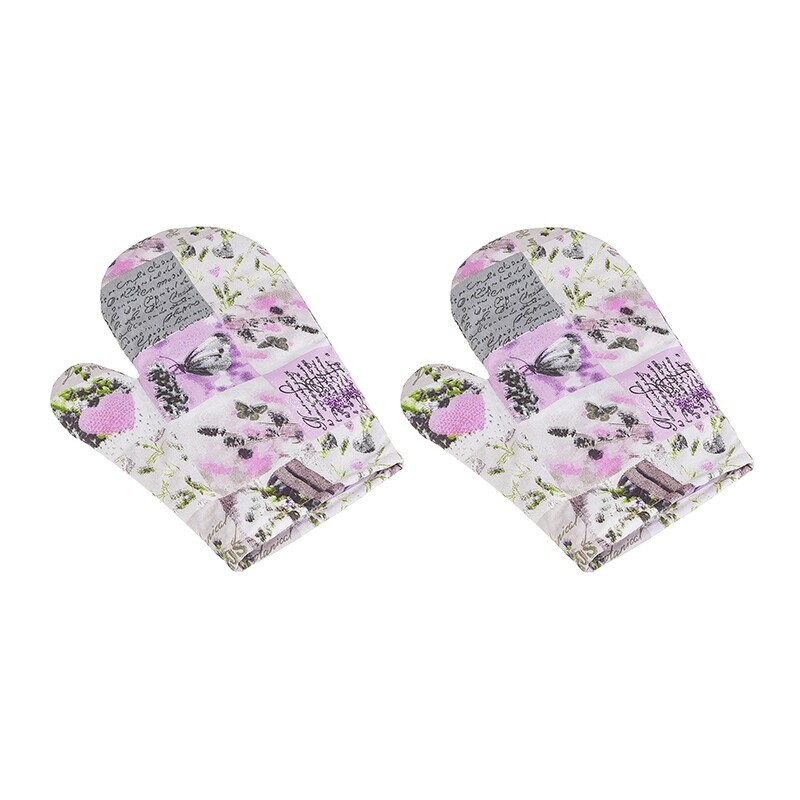 Bellatex Kuchynská chňapka Patchwork sivá, 28 x 18 cm, 2 ks