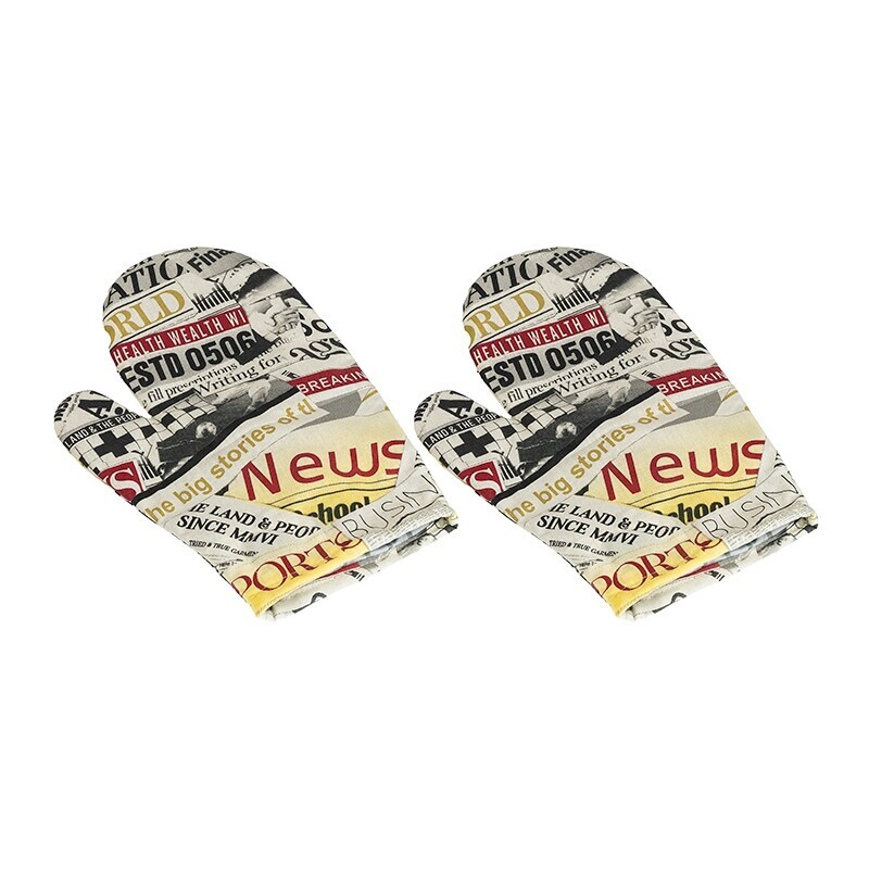 Bellatex Kuchynská chňapka Noviny, 28 x 18 cm, 2 ks