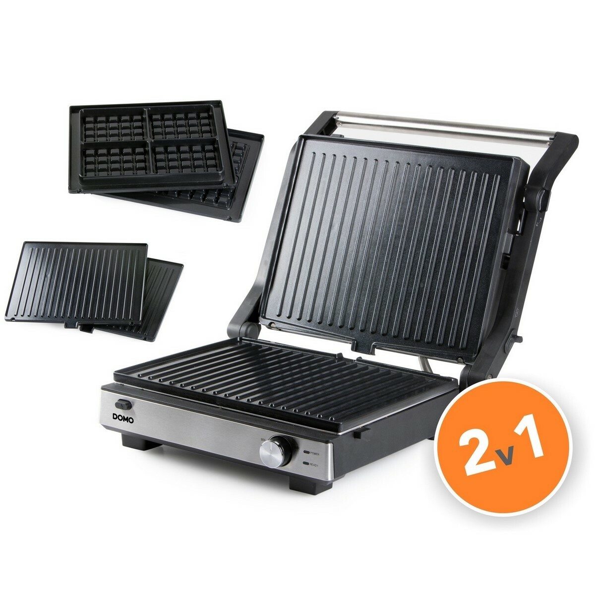 DOMO DO9287G kontaktný gril a vaflovač 2v1