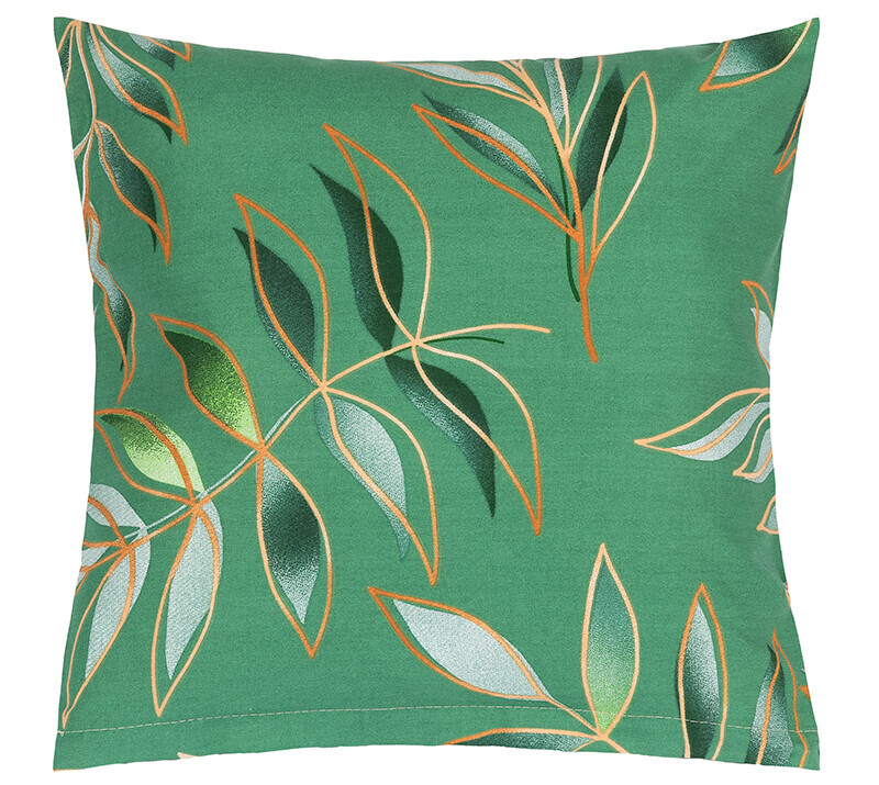 Obliečka na vankúš Bellatex Leaf green , 40 x 40cm
